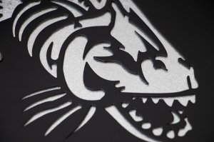 Jeep Wrangler Unlimited Fender Liner - Rear - Fishbone Offroad - Fishbone Offroad Aluminum - Black - `18-`27